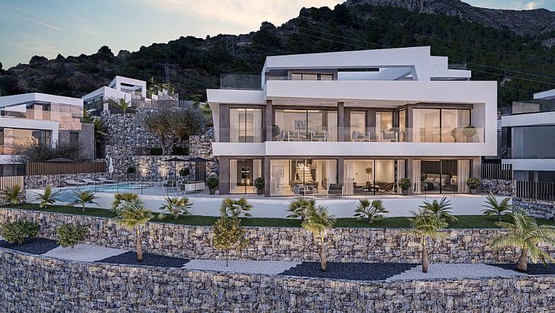 4 soveværelse Villa til salg i Calpe / Calp med swimmingpool garage - € 1.950.000 (Ref: 7341930)
