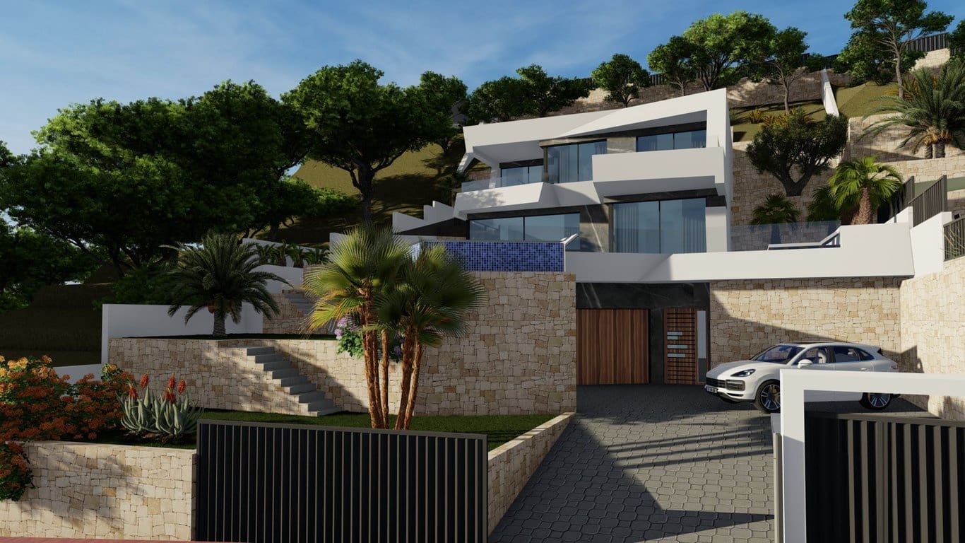 4 soverom Villa til salgs i Calpe / Calp med svømmebasseng garasje - € 1 690 000 (Ref: 8482416)