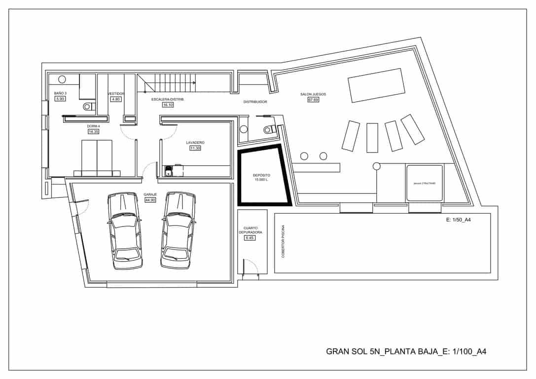 Villa til salg i Calpe / Calp med swimmingpool garage - € 1.370.000 (Ref: 8949699)