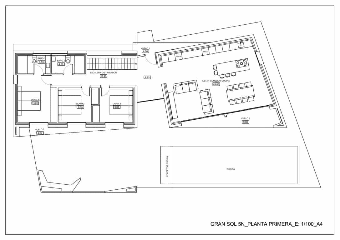 Villa til salg i Calpe / Calp med swimmingpool garage - € 1.370.000 (Ref: 8949699)