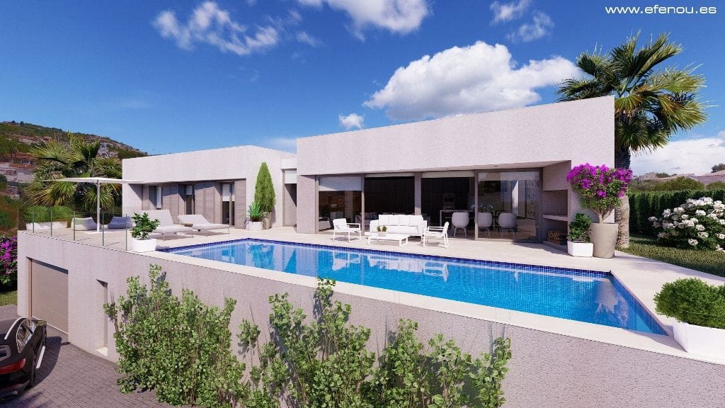 Villa til salg i Calpe / Calp med swimmingpool garage - € 1.370.000 (Ref: 8949699)
