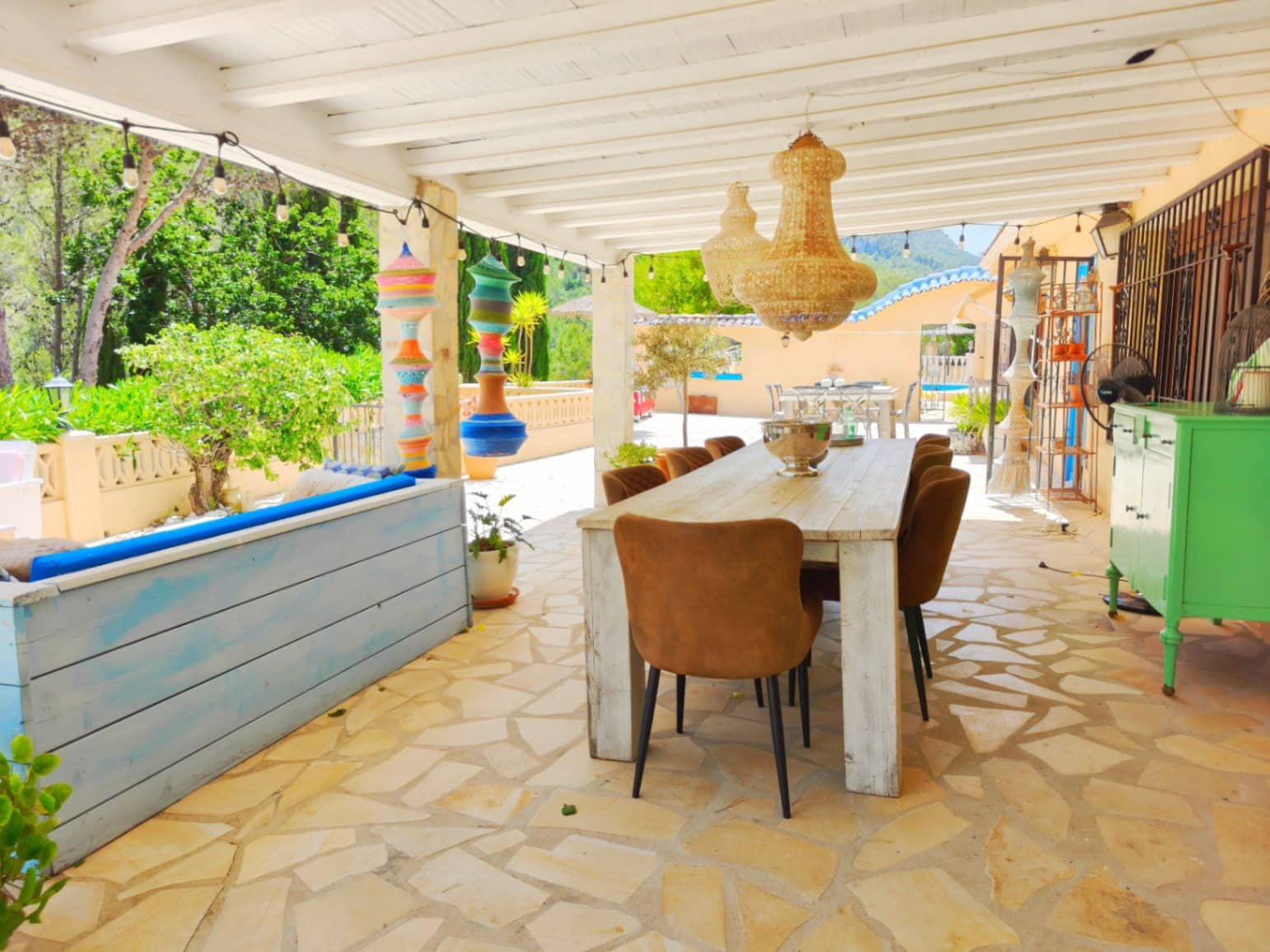 5 bedroom Finca/Country House for sale in Castell de Castells with pool garage - € 545,000 (Ref: 9128773)