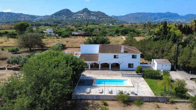 7 chambre Finca/Maison de Campagne à vendre à La Xara, Dénia avec piscine garage - 880 000 € (Ref: 9199955)