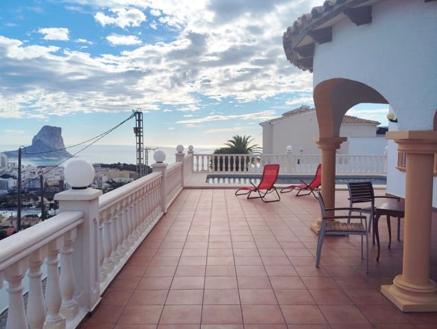 4 makuuhuone Huvila myytävänä paikassa Oltamar - Cucarres, Calpe / Calp mukana uima-altaan 
autotalli - 716 000 € (Ref: 9339229)