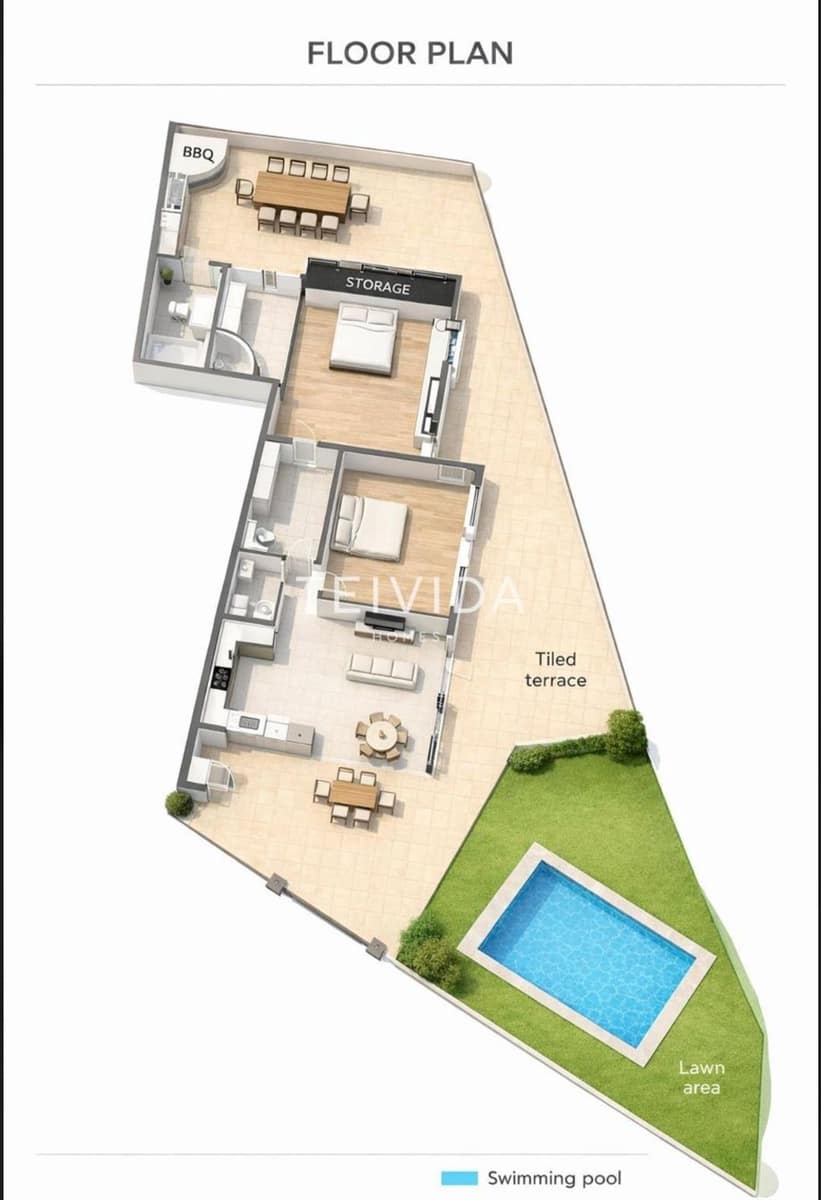 3 slaapkamer Finca/Landhuis te koop in Guimar met zwembad garage - € 369.000 (Ref: 9517947)