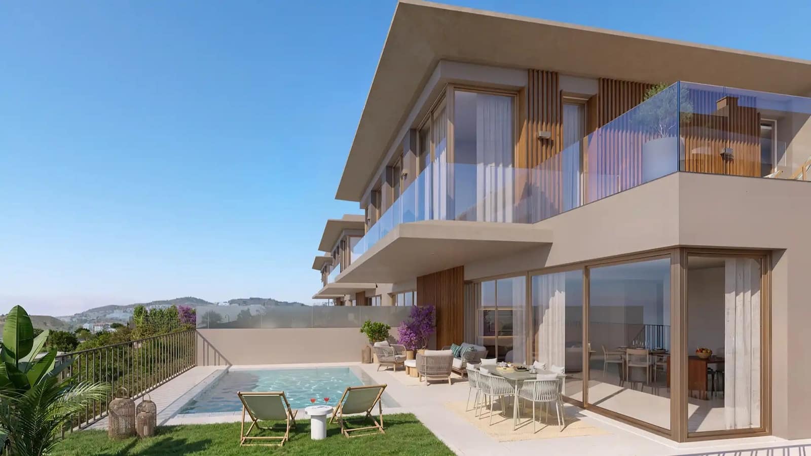 4 chambre Maison de Ville à vendre à La Cala de Mijas avec piscine garage - 1 423 900 € (Ref: 10115599)