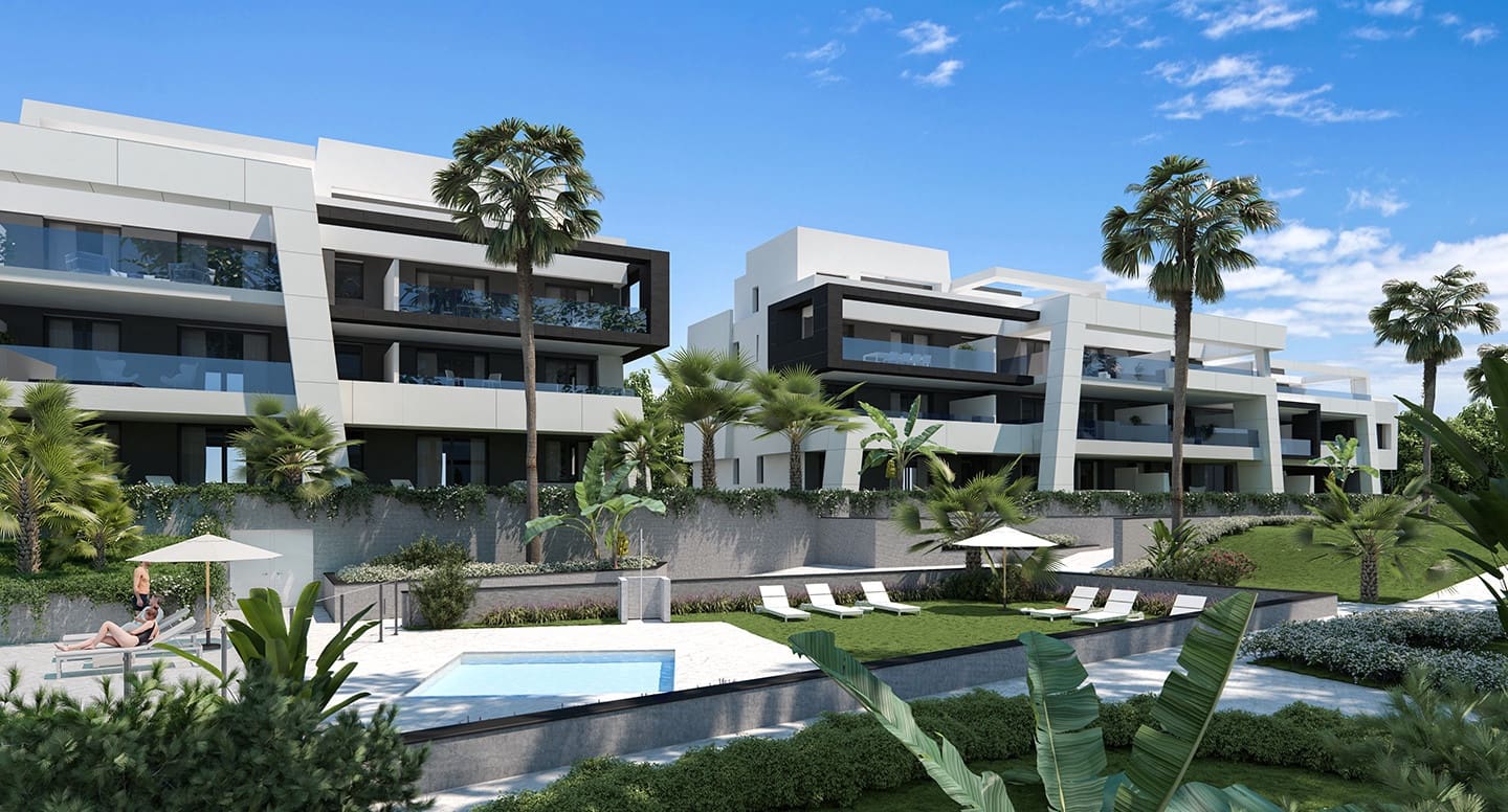 2 chambre Appartement à vendre à New Golden Mile avec piscine garage - 494 000 € (Ref: 7095369)