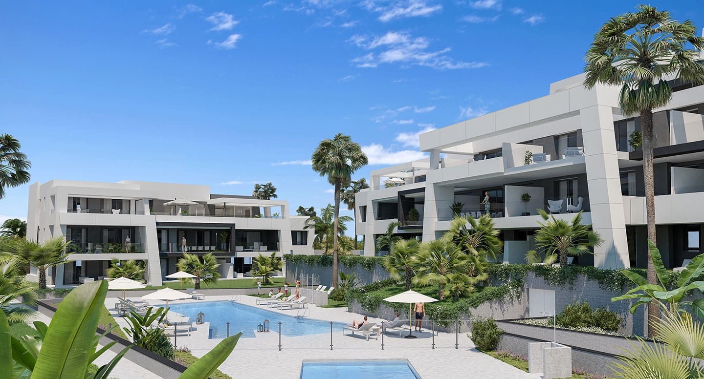 2 chambre Appartement à vendre à New Golden Mile avec piscine garage - 494 000 € (Ref: 7095369)