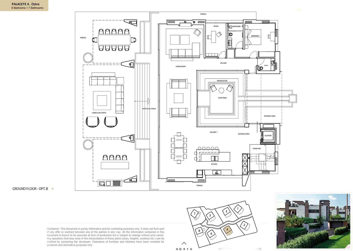 6 sypialnia Willa na sprzedaż w Puerto Banus z basenem garażem - 8 800 000 € (Ref: 7099360)