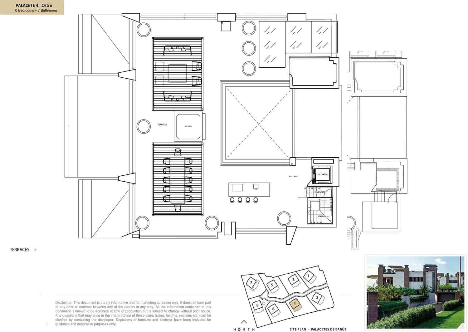 6 sypialnia Willa na sprzedaż w Puerto Banus z basenem garażem - 8 800 000 € (Ref: 7099360)