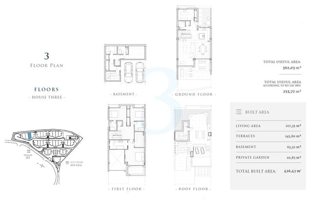 4 soverom Kjedet enebolig til salgs i Marbella med svømmebasseng garasje - € 1 675 000 (Ref: 7104943)