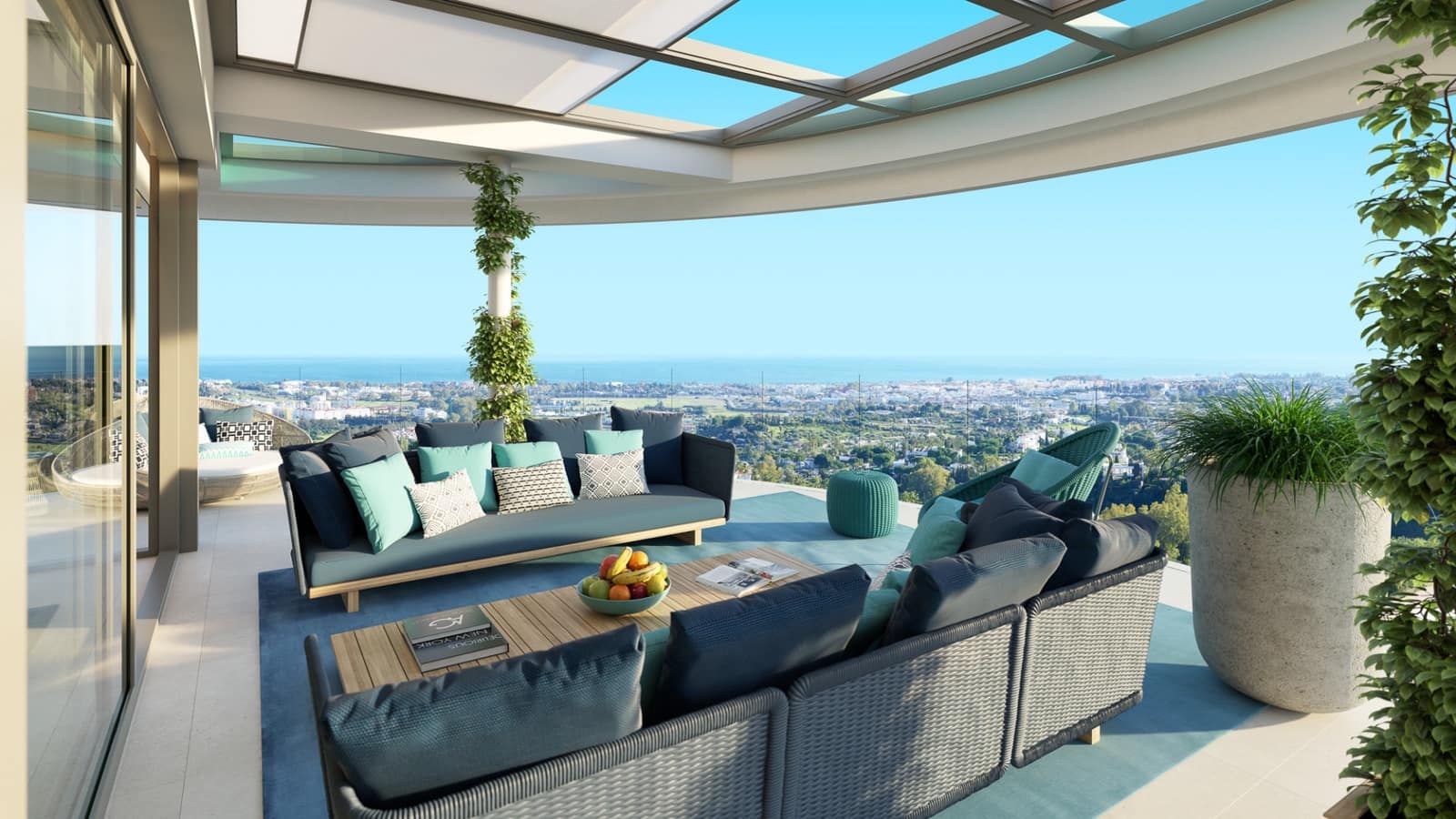 4 soveværelse Penthouse til salg i La Quinta med swimmingpool garage - € 2.290.000 (Ref: 7104954)