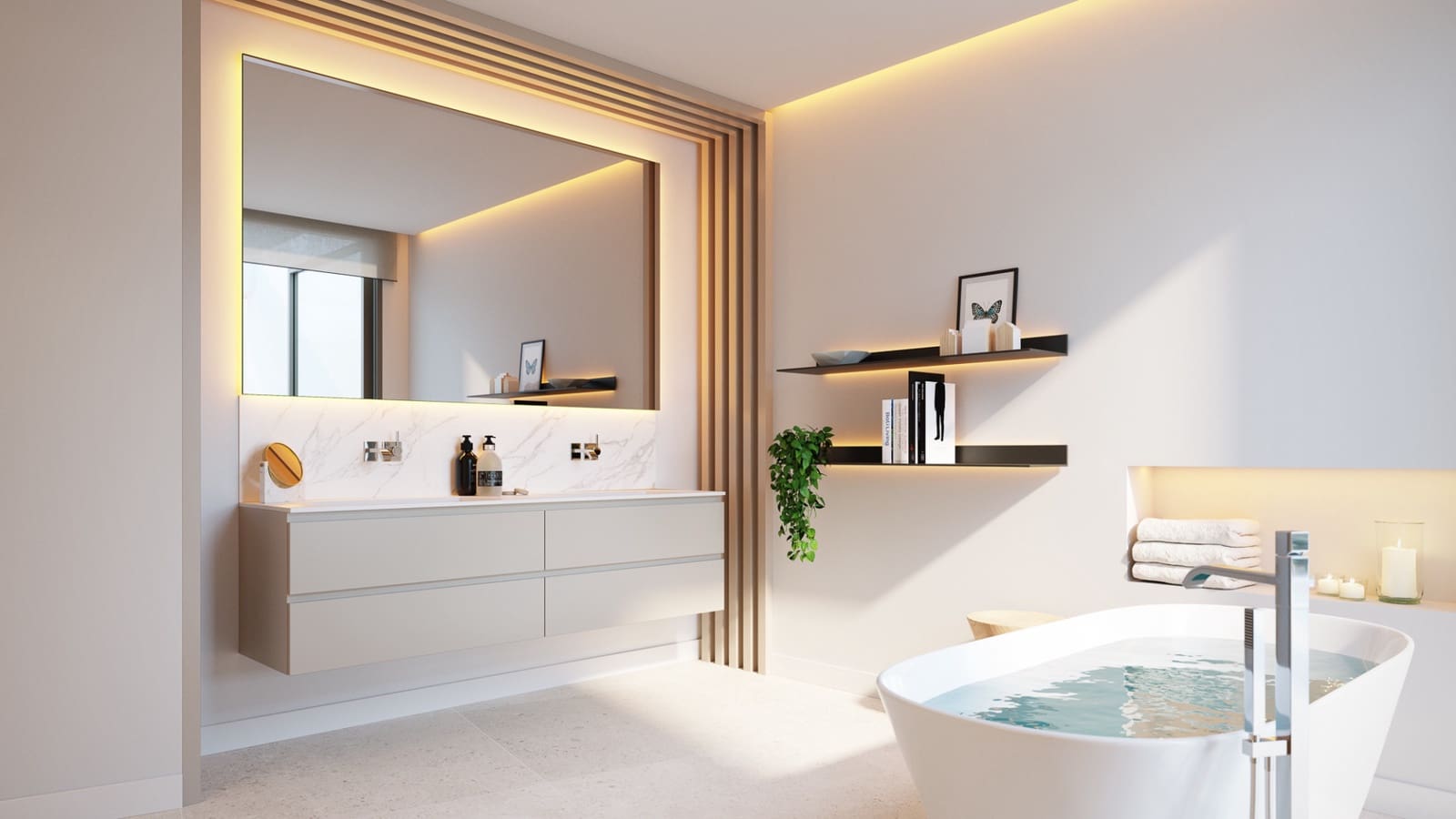 4 soveværelse Penthouse til salg i La Quinta med swimmingpool garage - € 2.290.000 (Ref: 7104954)