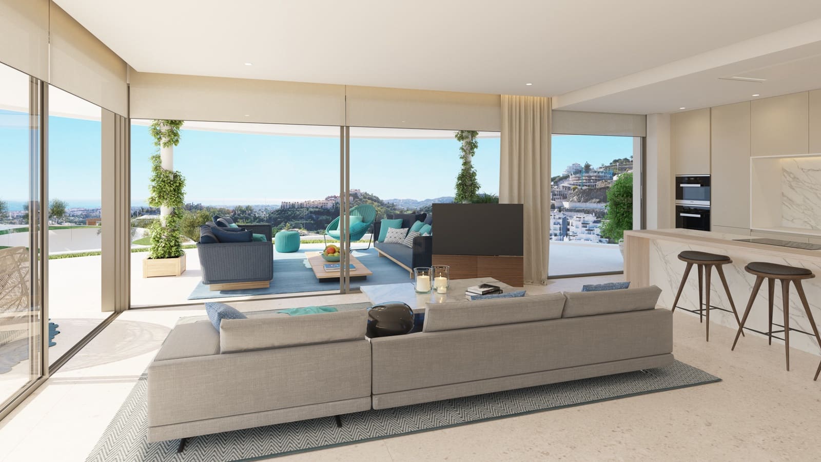 4 soverom Penthouse til salgs i La Quinta med svømmebasseng garasje - € 2 590 000 (Ref: 7104954)