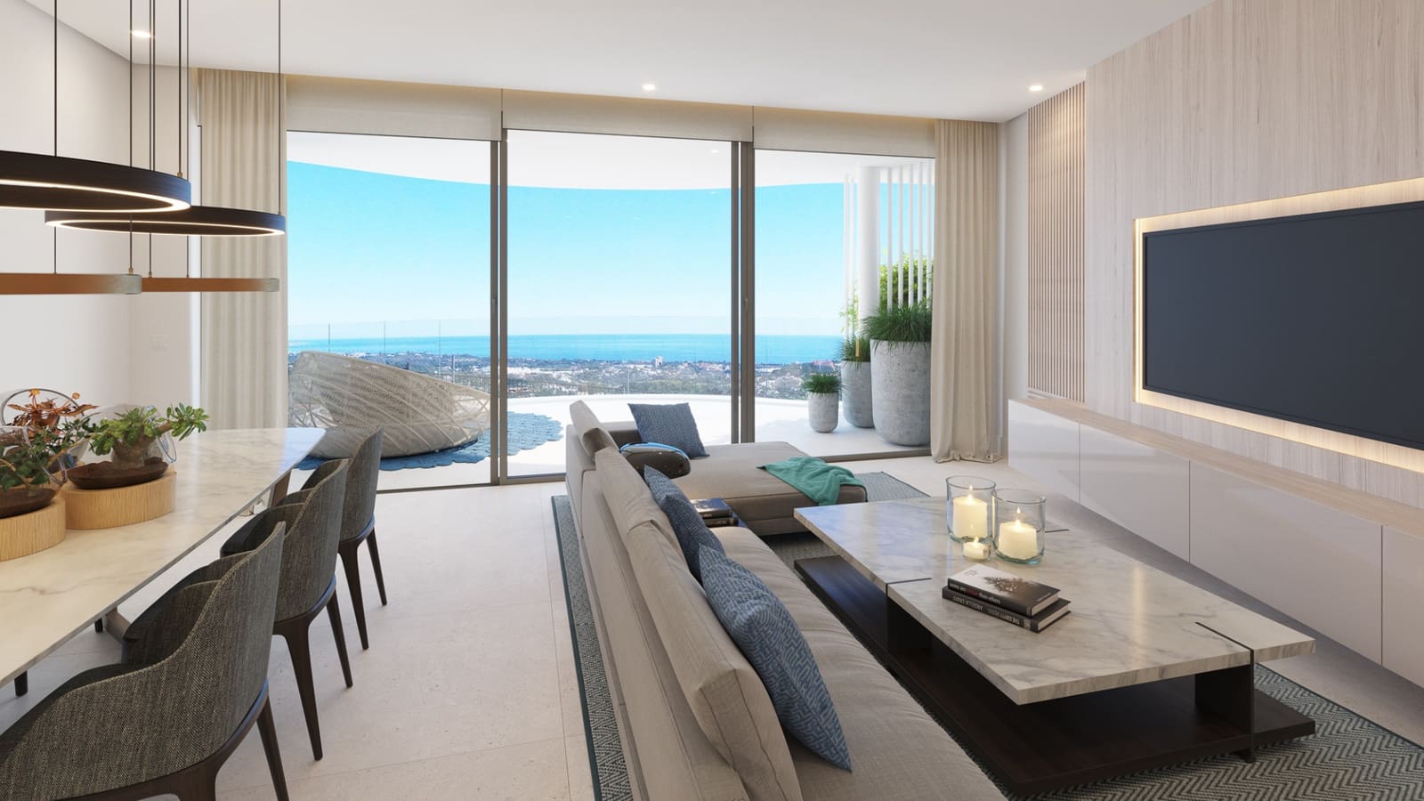 4 soverom Penthouse til salgs i La Quinta med svømmebasseng garasje - € 2 590 000 (Ref: 7104954)