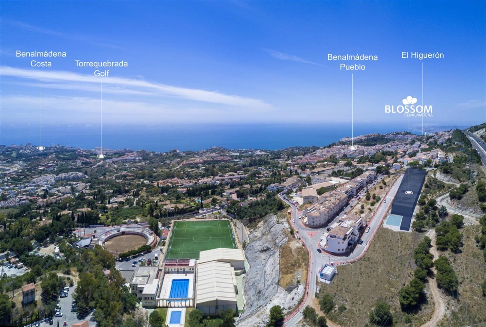 2 sovrum Takvåning till salu i Benalmadena med pool garage - 485 600 € (Ref: 7143541)