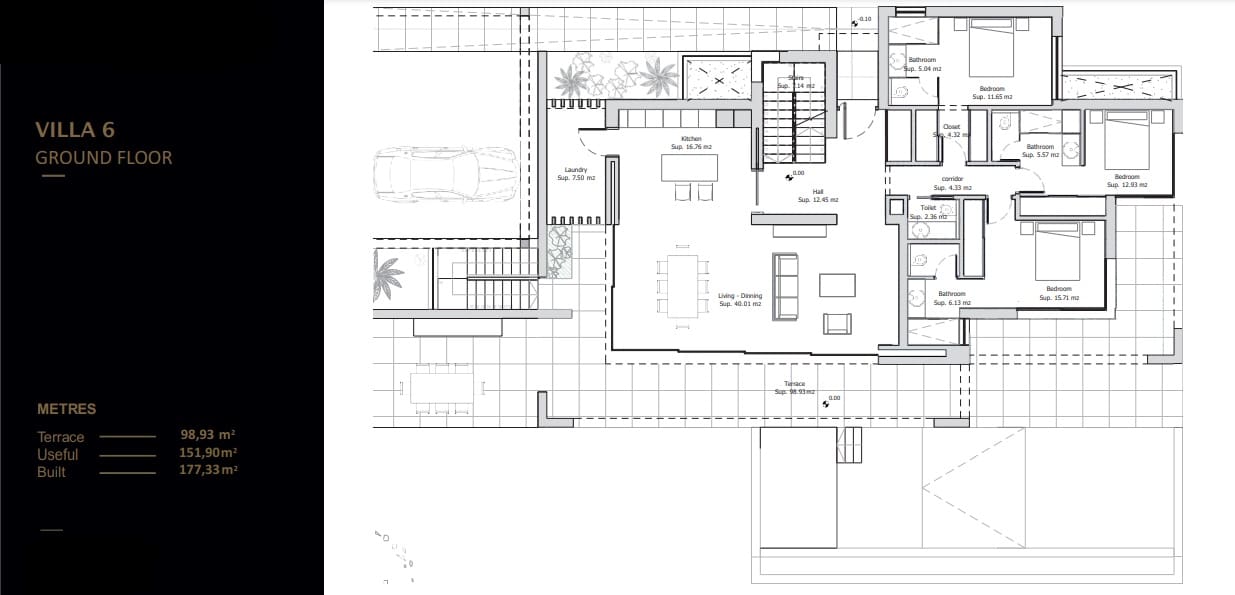 4 soverom Villa til salgs i Estepona med svømmebasseng garasje - € 1 725 000 (Ref: 7295137)
