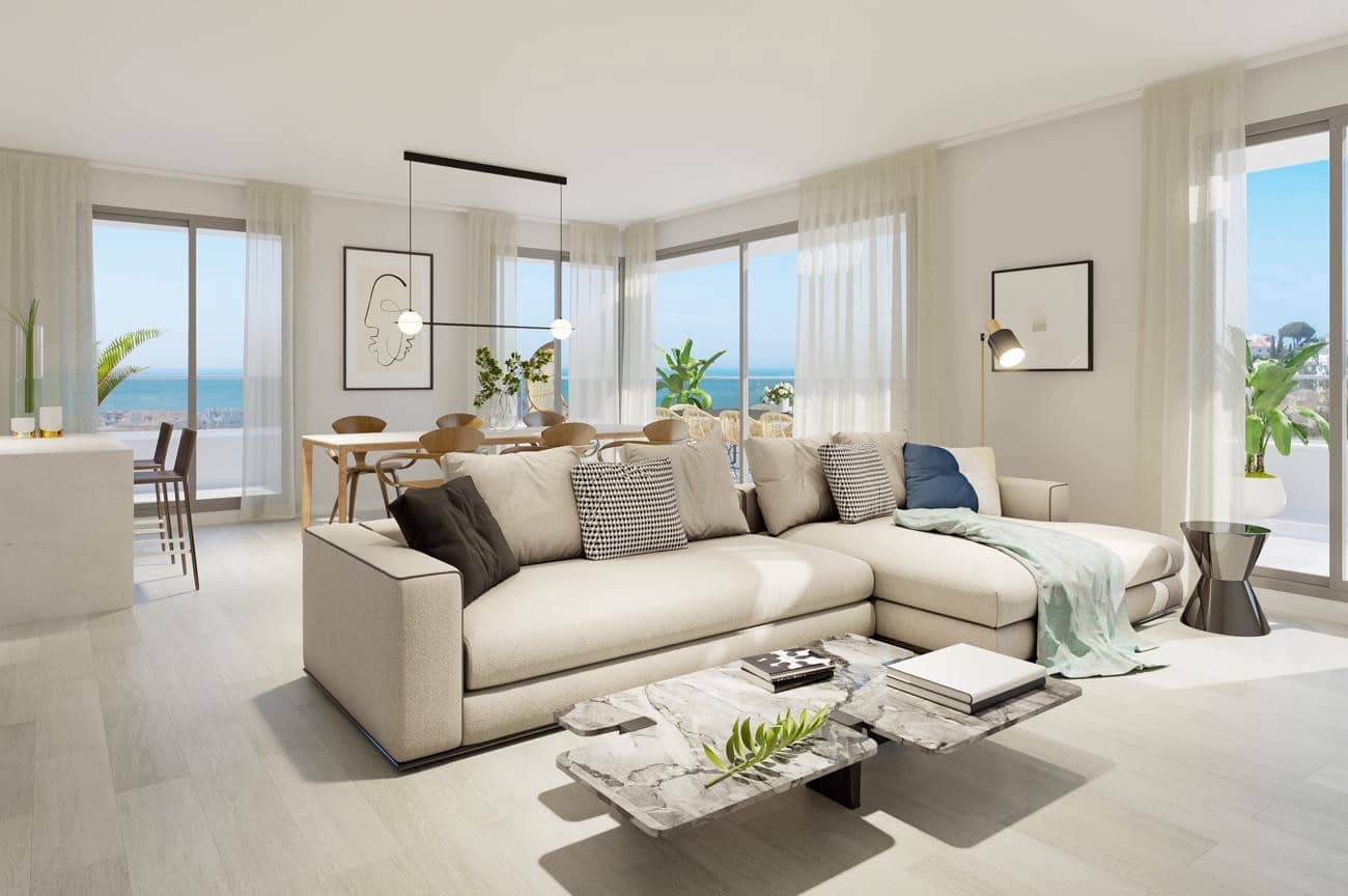 3 chambre Penthouse à vendre à Mijas Costa avec piscine garage - 697 700 € (Ref: 7346009)