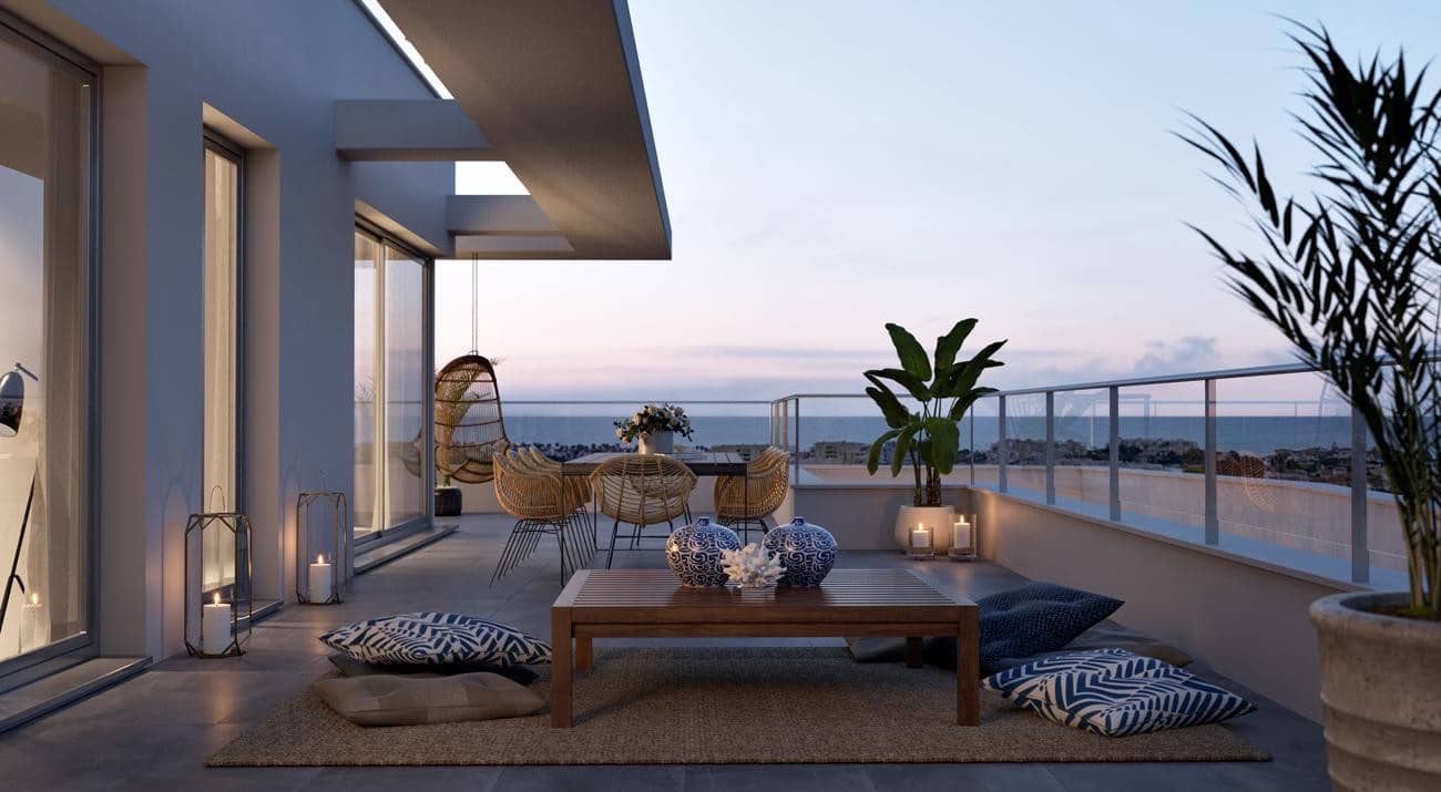 3 chambre Penthouse à vendre à Mijas Costa avec piscine garage - 697 700 € (Ref: 7346009)