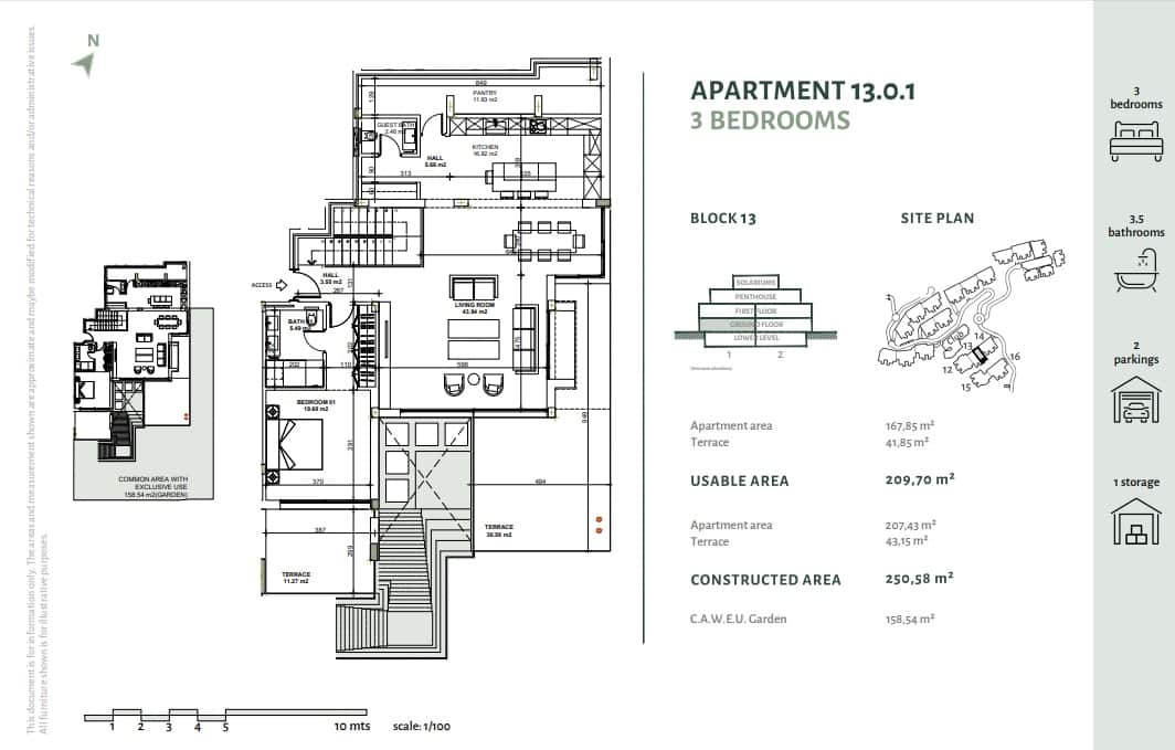 3 camera da letto Appartamento in vendita in Benahavis con piscina garage - 755.000 € (Rif: 7367491)