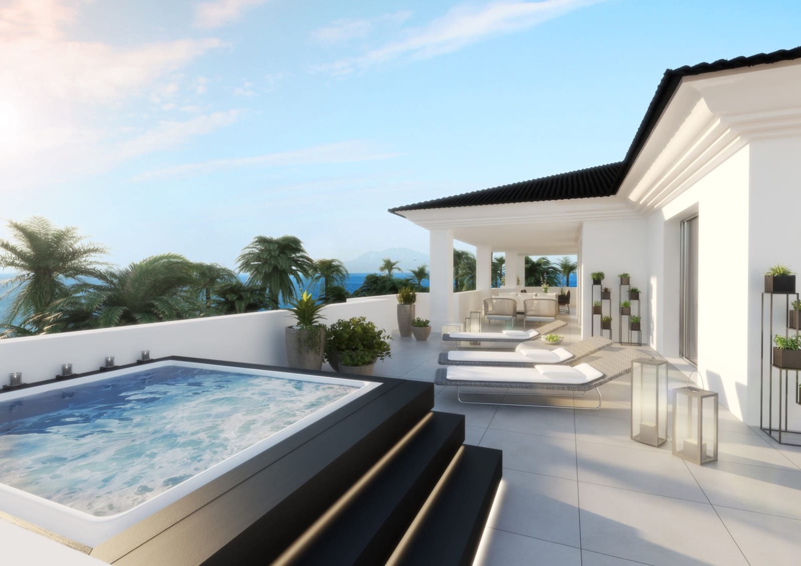 4 quarto Apartamento para venda em Estepona com piscina garagem - 907 535 € (Ref: 7427123)