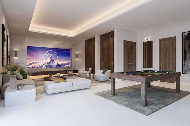 4 soveværelse Villa til salg i Golden Mile, Marbella med swimmingpool garage - € 4.200.000 (Ref: 7438068)