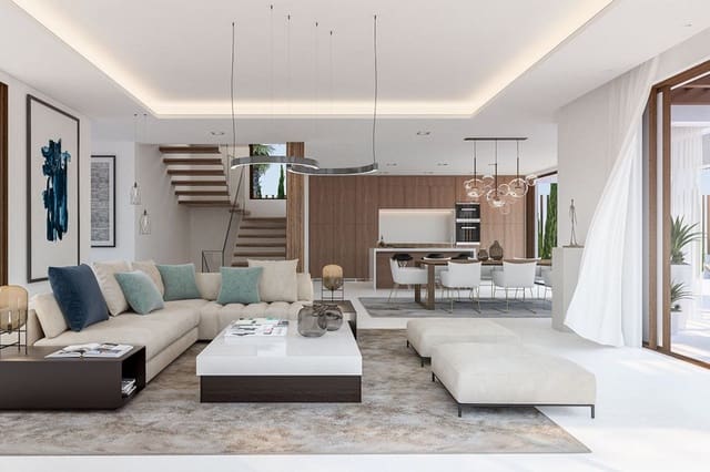 4 soveværelse Villa til salg i Golden Mile, Marbella med swimmingpool garage - € 4.200.000 (Ref: 7438068)