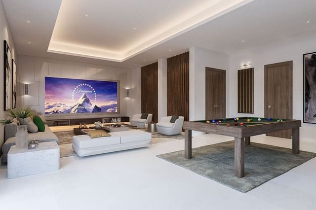 4 sypialnia Willa na sprzedaż w Golden Mile, Marbella z basenem garażem - 4 500 000 € (Ref: 7438068)