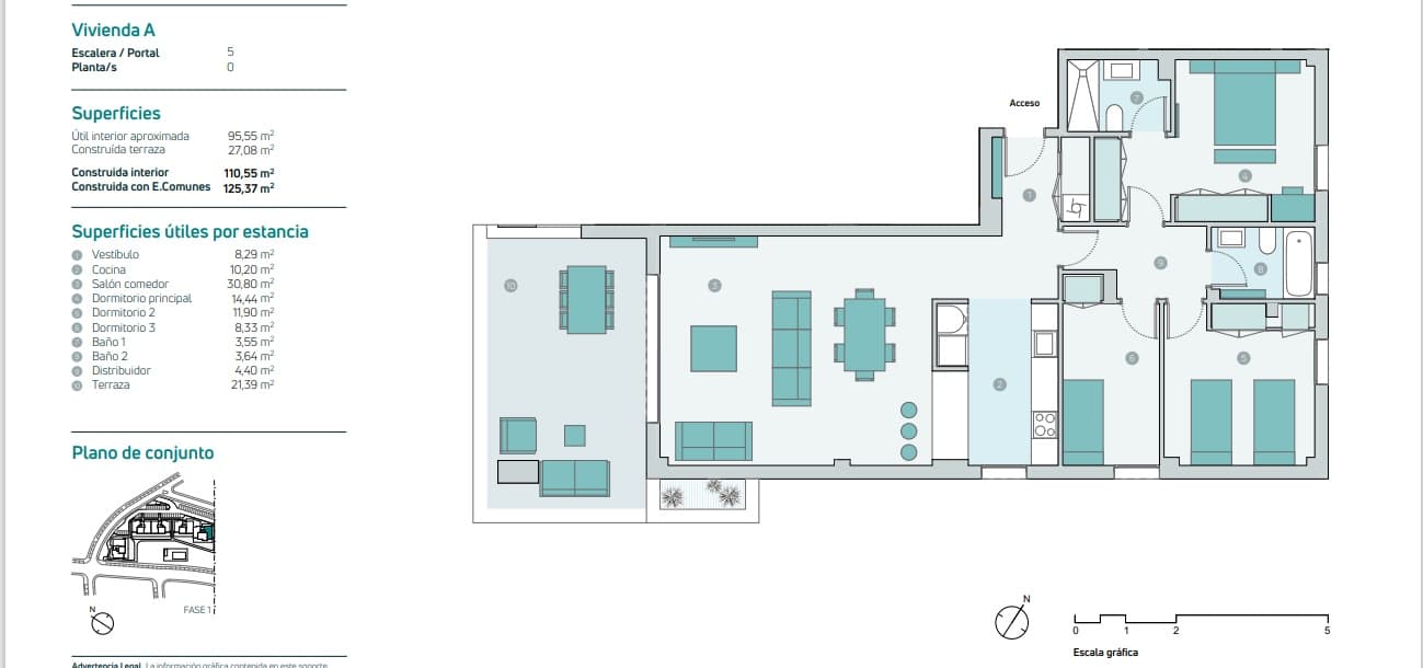 3 sovrum Lägenhet till salu i Estepona med pool garage - 453 000 € (Ref: 7438081)