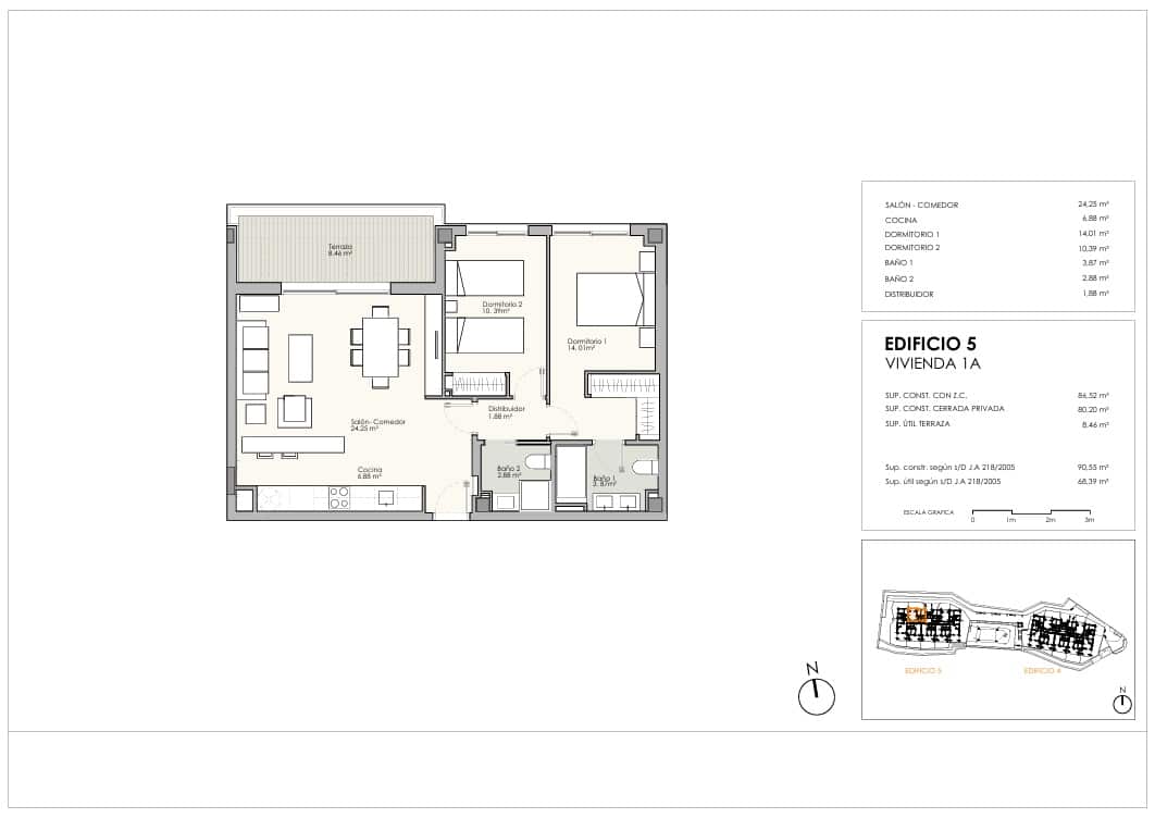 3 soveværelse Lejlighed til salg i Casares med swimmingpool garage - € 420.000 (Ref: 7527486)