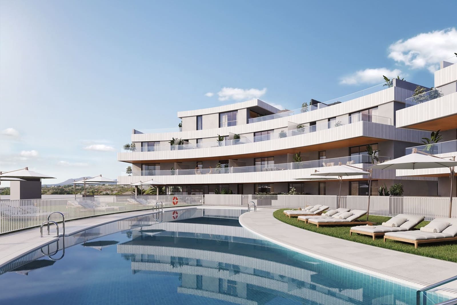 Apartamento de 2 habitaciones en New Golden Mile en venta con piscina garaje - 419.000 € (Ref: 7532502)