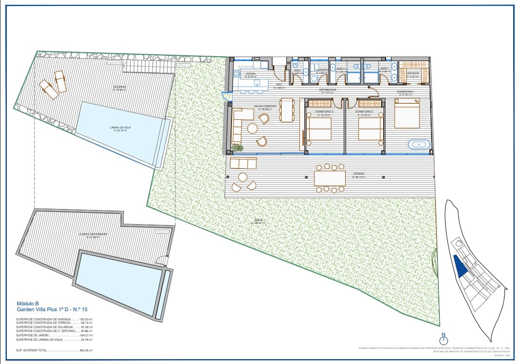 3 soveværelse Lejlighed til salg i Fuengirola med swimmingpool garage - € 1.350.000 (Ref: 7572939)