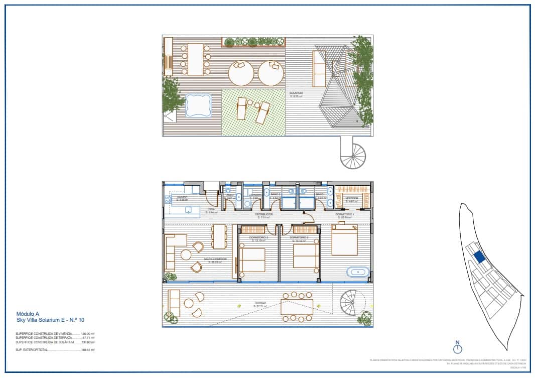3 slaapkamer Penthouse te koop in Fuengirola met zwembad garage - € 1.190.000 (Ref: 7572940)