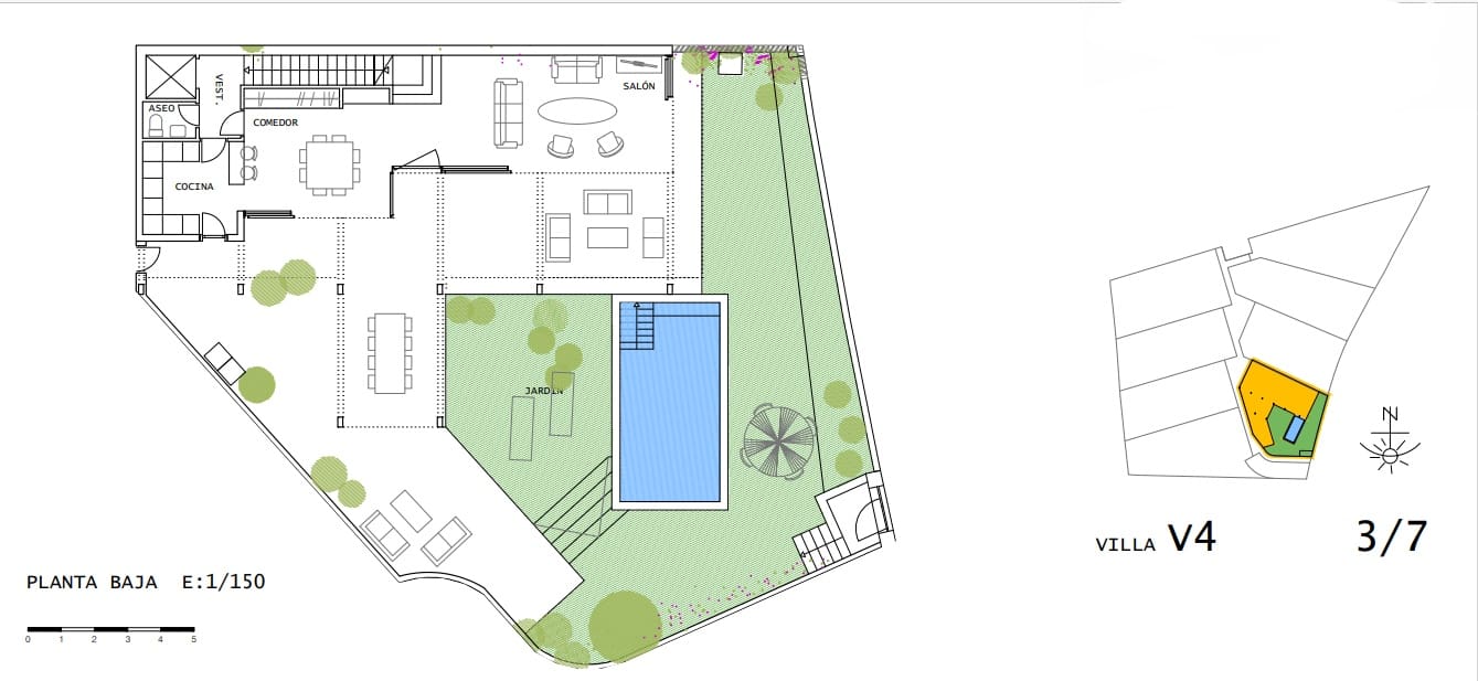 3 soverom Villa til salgs i Marbella med svømmebasseng garasje - € 1 950 000 (Ref: 7640628)