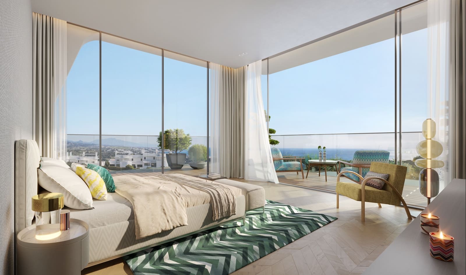2 chambre Appartement à vendre à Casares avec piscine garage - 1 442 854 € (Ref: 7749364)
