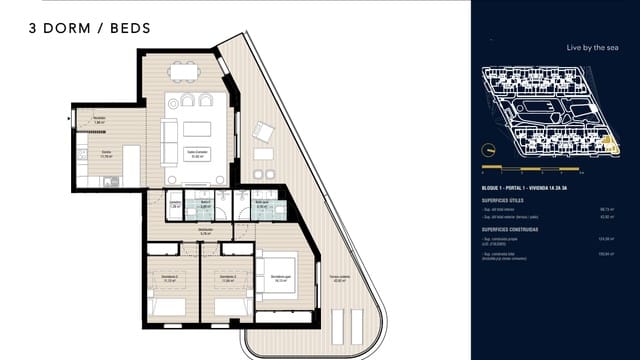 3 soveværelse Lejlighed til salg i San Pedro de Alcantara, Marbella med swimmingpool garage - € 845.000 (Ref: 7778022)