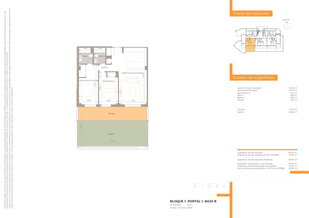 2 sovrum Lägenhet till salu i Mijas med pool garage - 430 700 € (Ref: 8048177)
