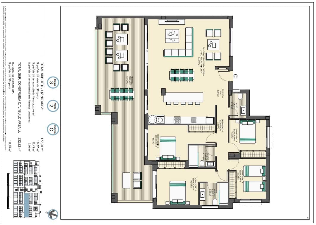 4 camera da letto Appartamento in vendita in Casares con piscina garage - 650.000 € (Rif: 8048182)