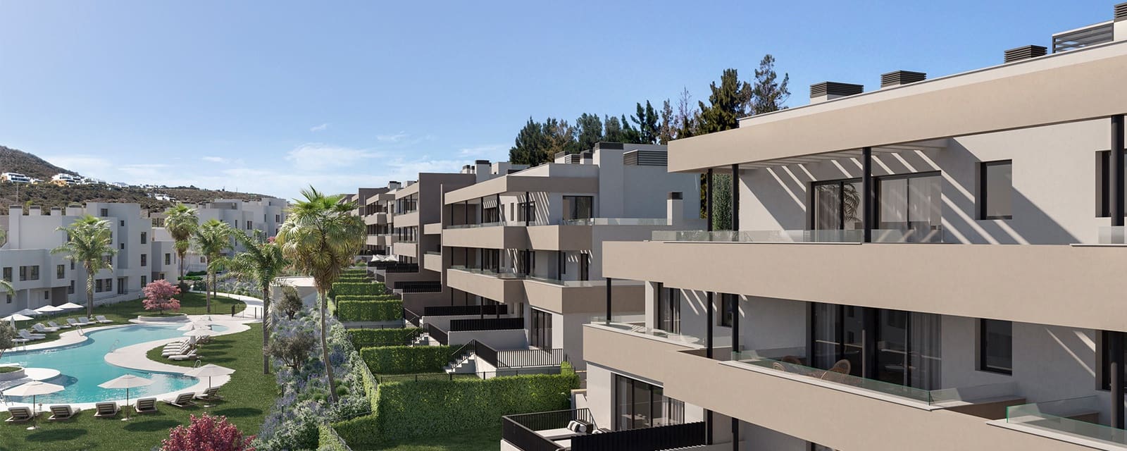 2 soverom Penthouse til salgs i Casares med svømmebasseng garasje - € 426 000 (Ref: 8109827)