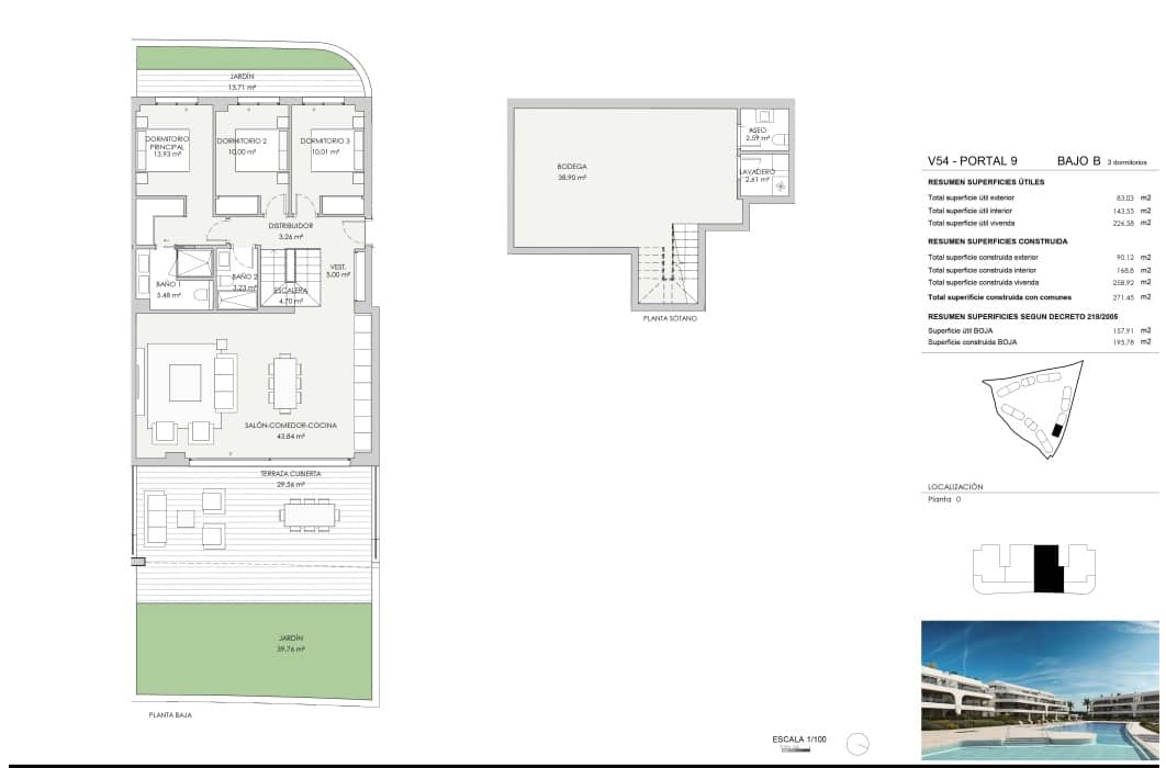3 soveværelse Lejlighed til salg i Atalaya-Isdabe med swimmingpool garage - € 875.000 (Ref: 8153695)