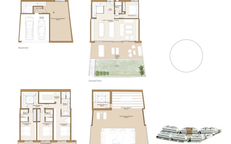 4 soverom Hus til salgs i Estepona med svømmebasseng garasje - € 1 350 000 (Ref: 8209103)