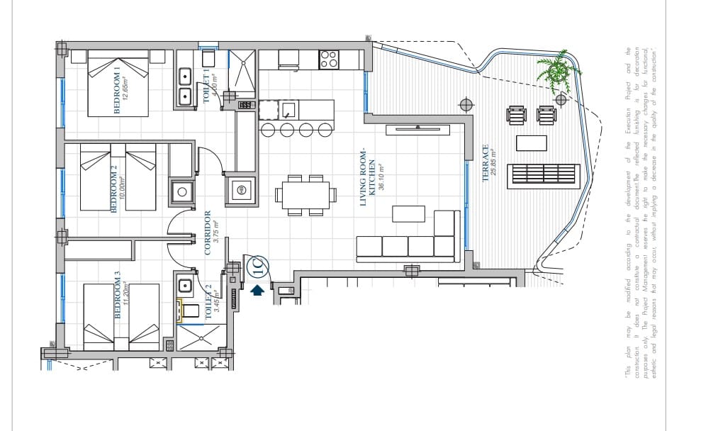 3 soverom Leilighet til salgs i Fuengirola med svømmebasseng garasje - € 545 000 (Ref: 8222609)