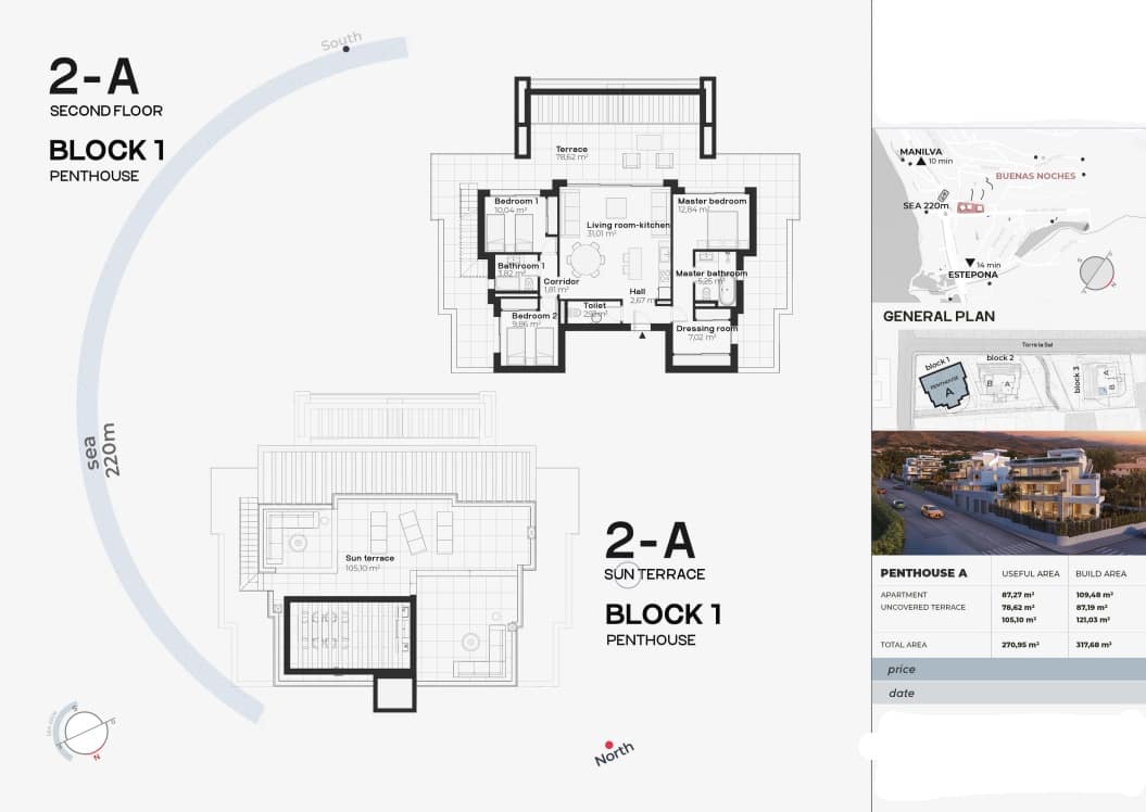 2 soveværelse Lejlighed til salg i Estepona med swimmingpool garage - € 620.000 (Ref: 8395558)