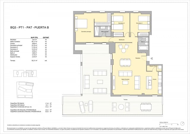 3 soveværelse Penthouse til salg i Estepona med swimmingpool garage - € 557.000 (Ref: 8738400)