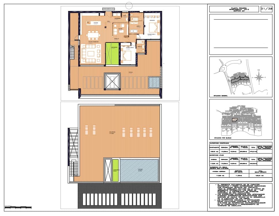 3 bedroom Apartment for sale in Casares with pool garage - € 815,000 (Ref: 8738409)