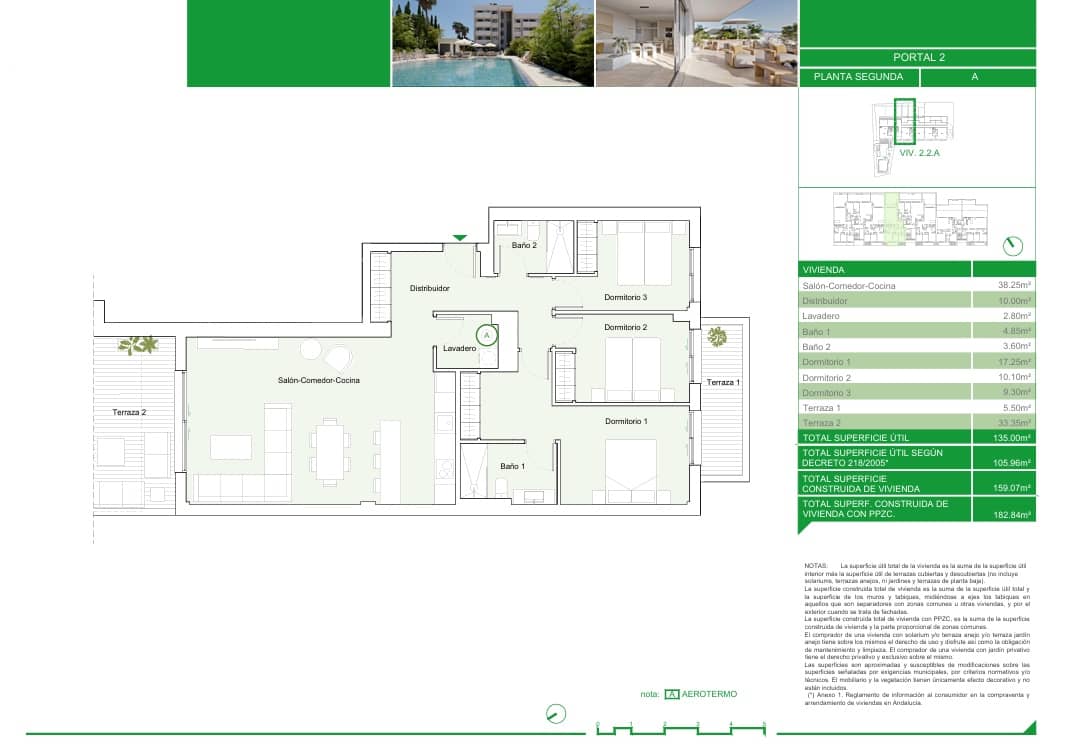 2 sypialnia Apartament na sprzedaż w Estepona z basenem garażem - 600 000 € (Ref: 8738429)