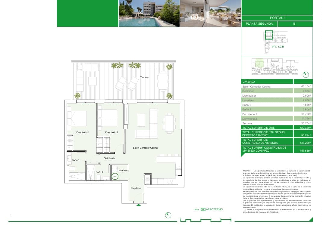 2 sypialnia Apartament na sprzedaż w Estepona z basenem garażem - 600 000 € (Ref: 8738429)