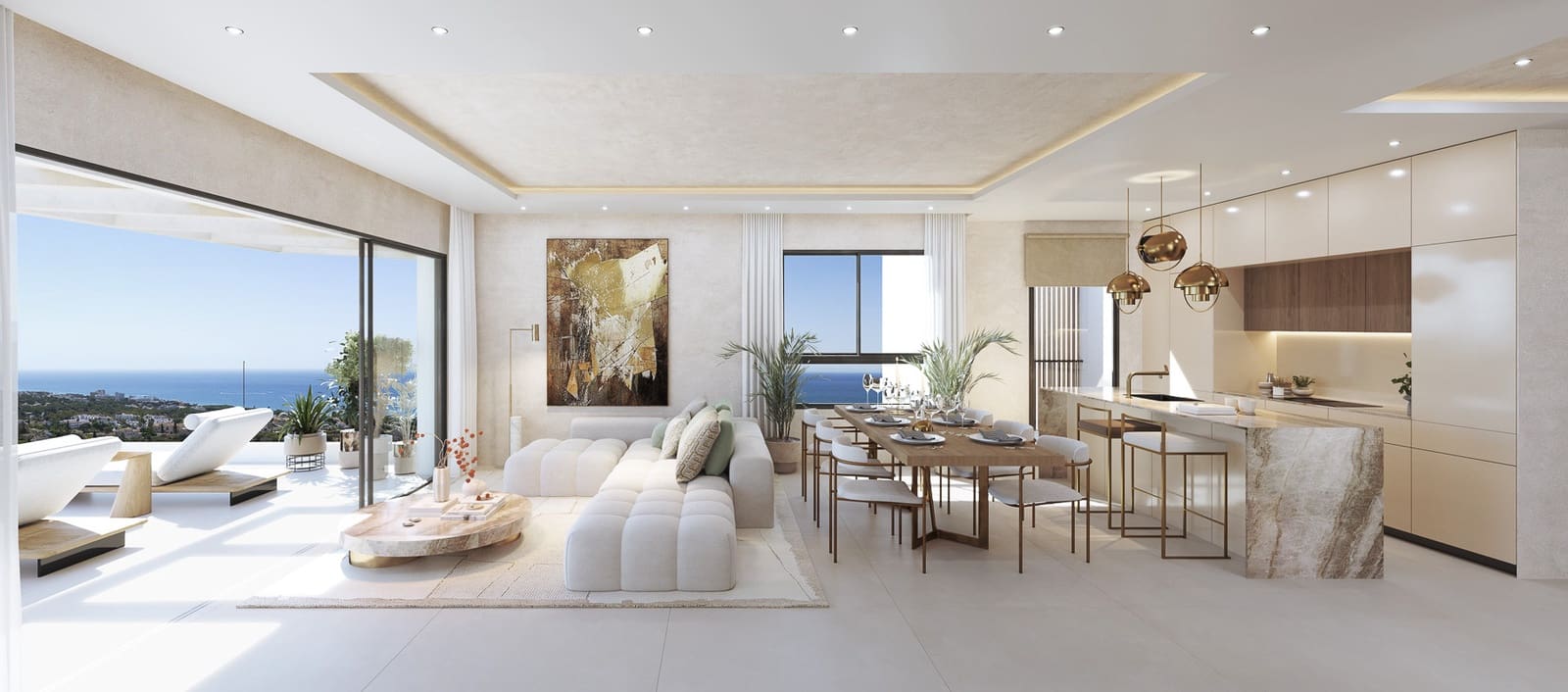 Apartamento de 3 habitaciones en Marbella en venta con piscina garaje - 1.250.000 € (Ref: 8763808)