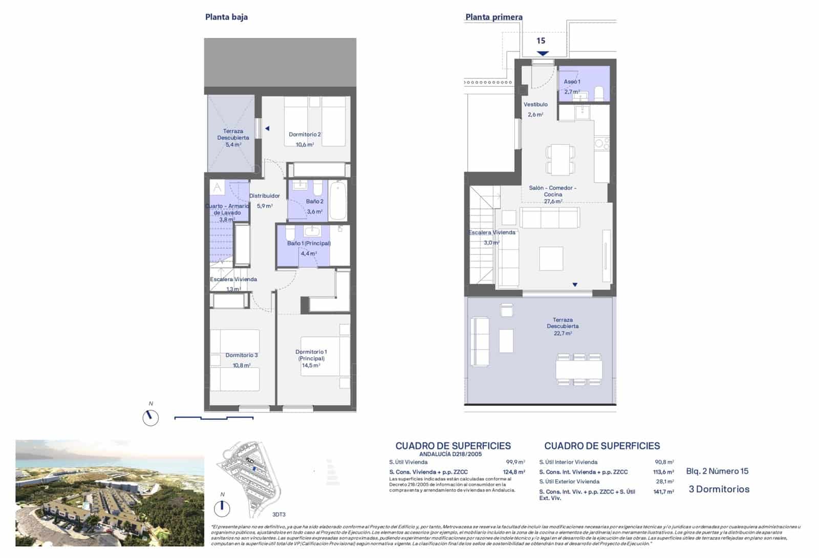 3 bedroom Townhouse for sale in Manilva with pool garage - € 410,000 (Ref: 8764747)