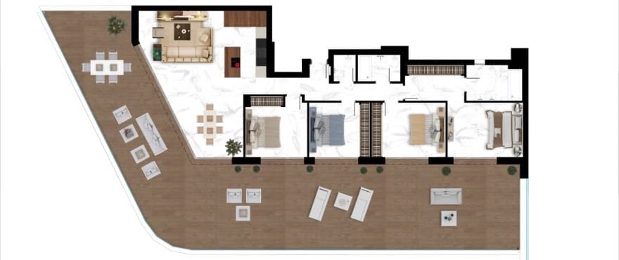 Apartamento de 4 habitaciones en San Pedro de Alcantara en venta con piscina garaje - 1.490.000 € (Ref: 8764759)
